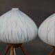1960s pair of table lamps by uluv , czechoslovakia