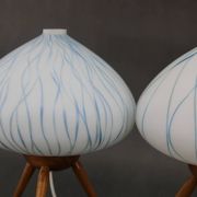 Paire de lampes de table des années 1960 par uluv, tchécoslovaquie