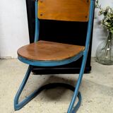 Vintage Souvignet stacking chair
