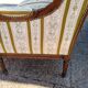 Sofa sofa old style louis xvi 2 places with cushion