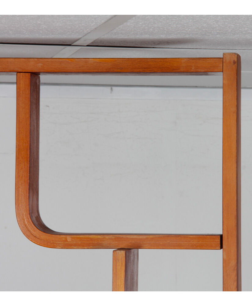 Vintage claustra, czech mahogany, 1960