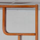 Vintage claustra, czech mahogany, 1960