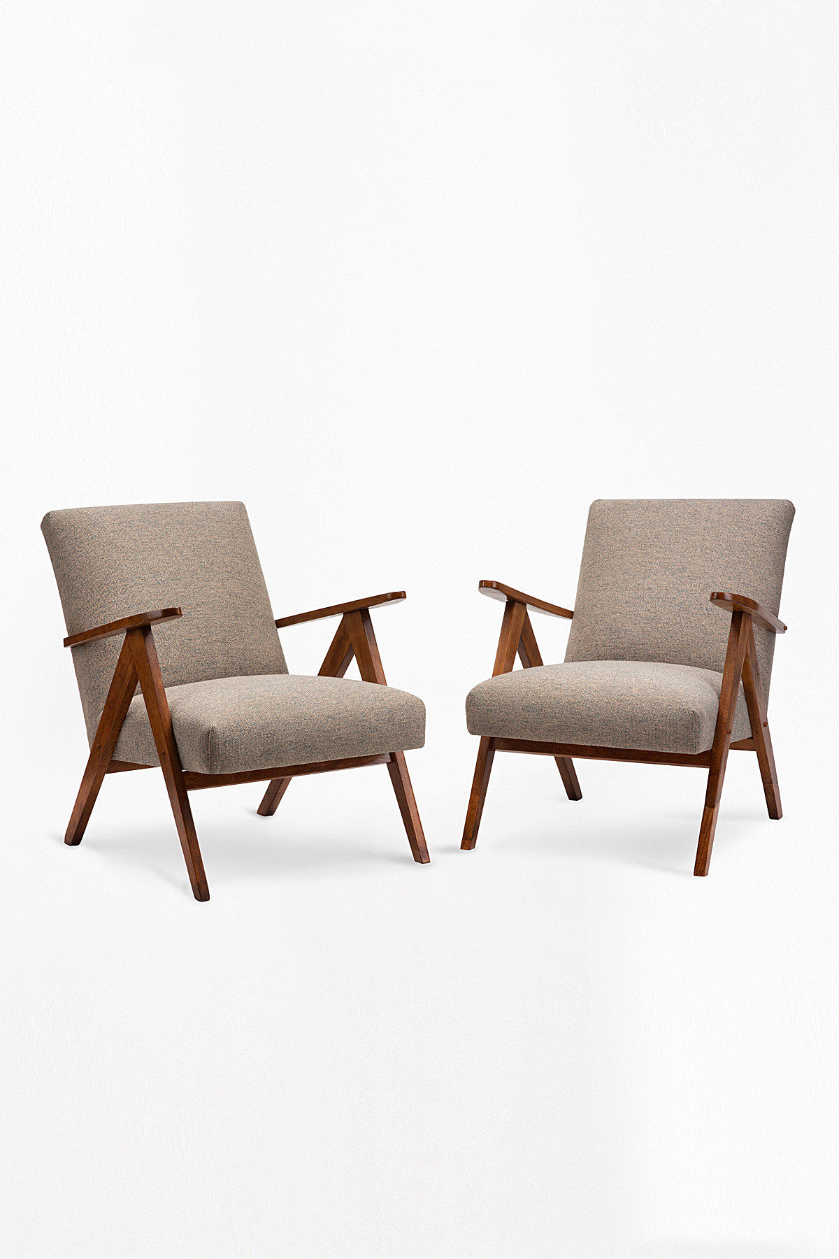 Pair of B-310 VAR armchairs from 1960s.
