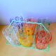 Set of 6 Screen-Printed Glasses 1960
