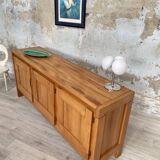 Enfilade en elme massif, REGAIN edition, circa 1980.