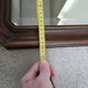 Bevelled octagonal mirror