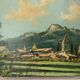 Mountain landscape painting