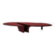 Red fibreglass coffee table bu bu