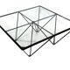 Vintage coffee table steel wire coffee table minimalist design