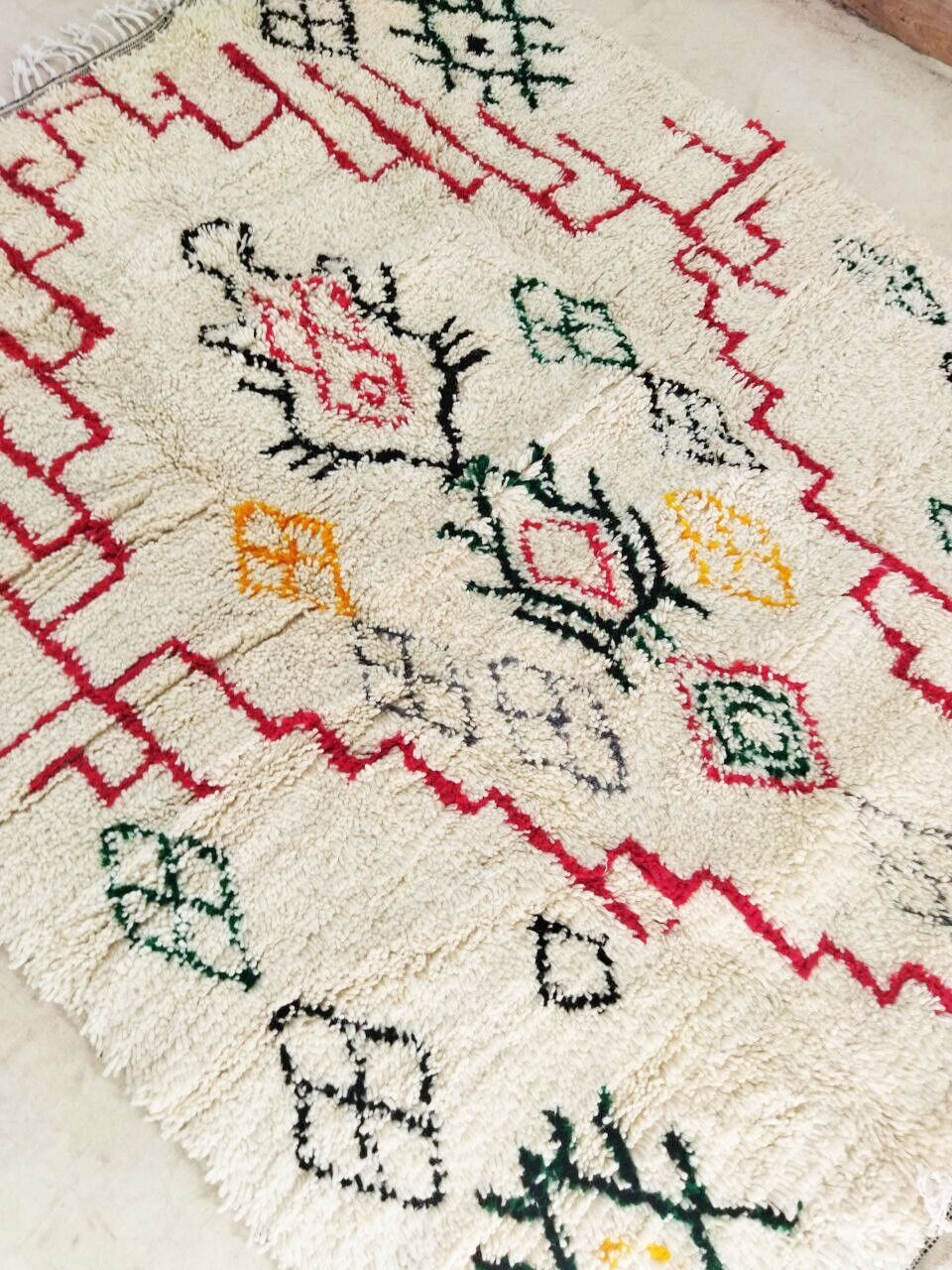 Moroccan Berber Carpet 189x152cm