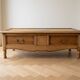 Wooden coffee table
