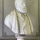 Marble bust from Carrara signed and dated Argenti Giosue 1886.