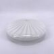 White Murano glass lamp