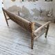 Audoux and Minet cord bench