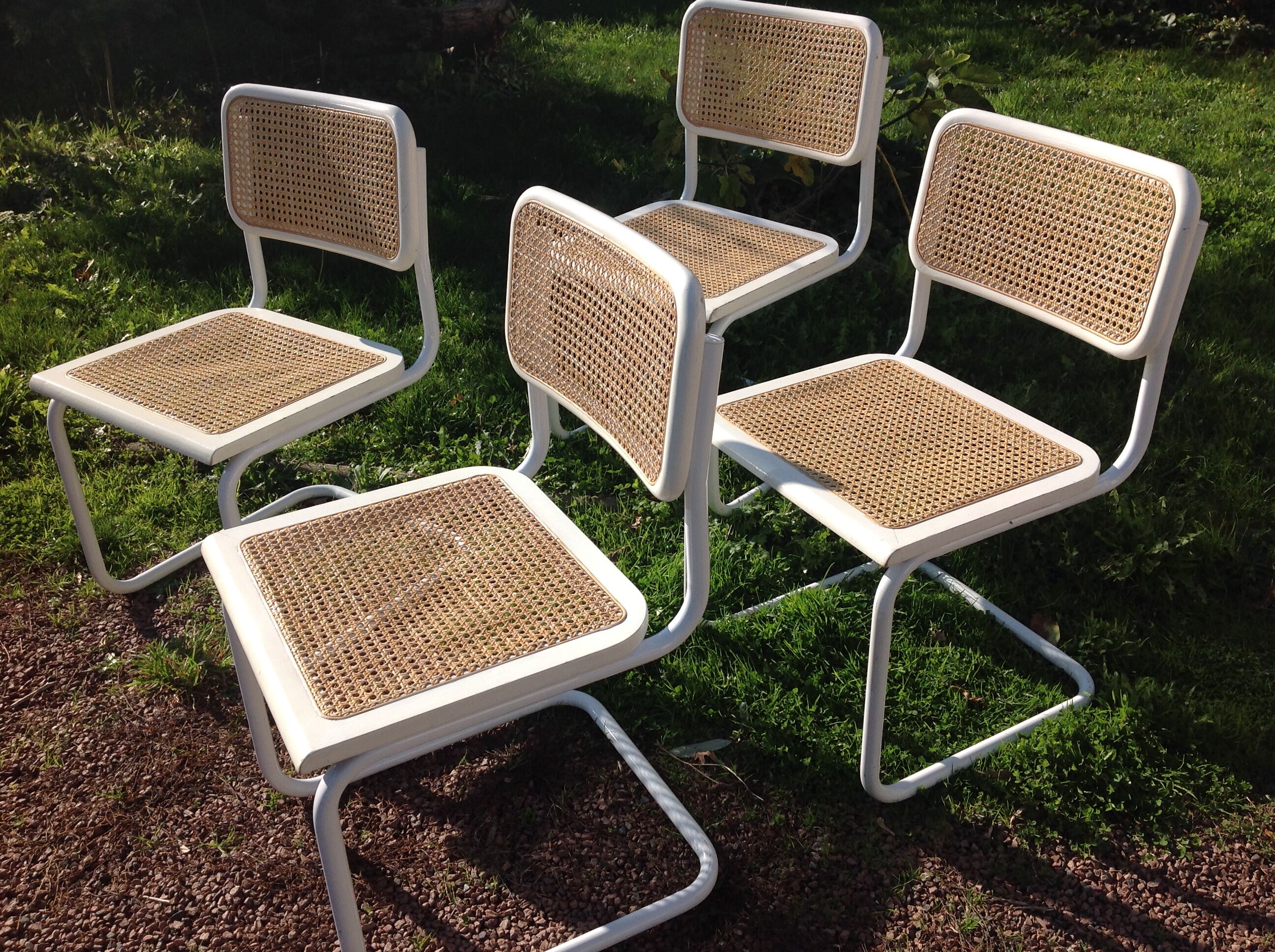 4 chairs of Breuer b32