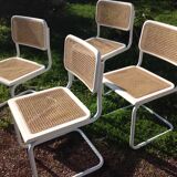 4 chairs of Breuer b32