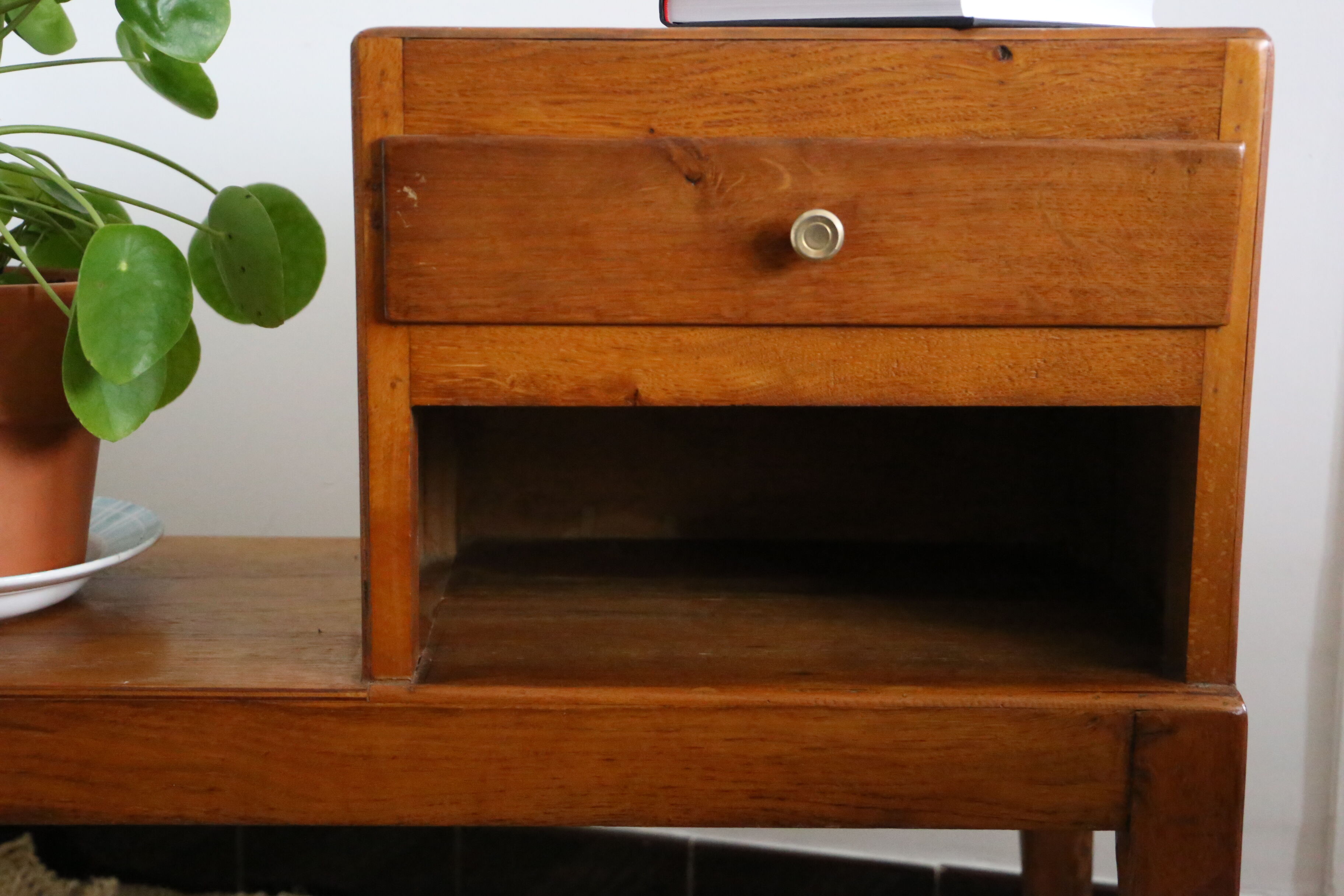 Phone table and bench