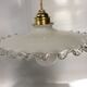 Vintage opaline hanging lamp
