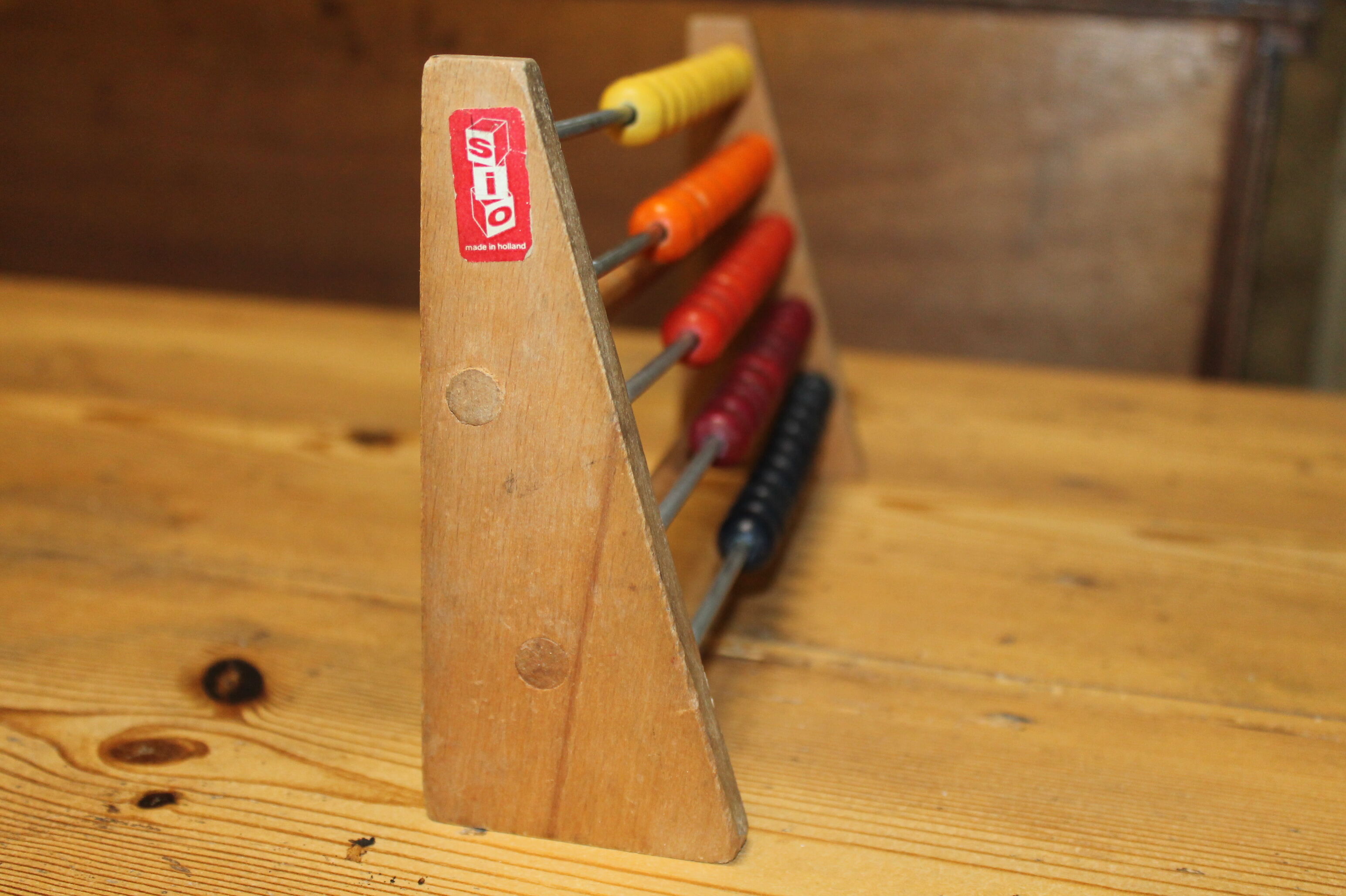 Wooden abacus