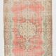 5x8 Coral Pink Classic Vintage Rug, 147x243 Cm