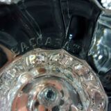 Torches / candle holders crystal of baccarat