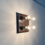 Mid-century German Space Age ceiling or wall lamps by Cosack, set of 2.