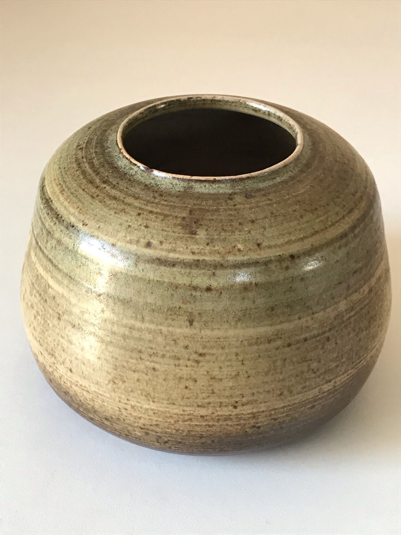 Vintage ceramic vase 60s