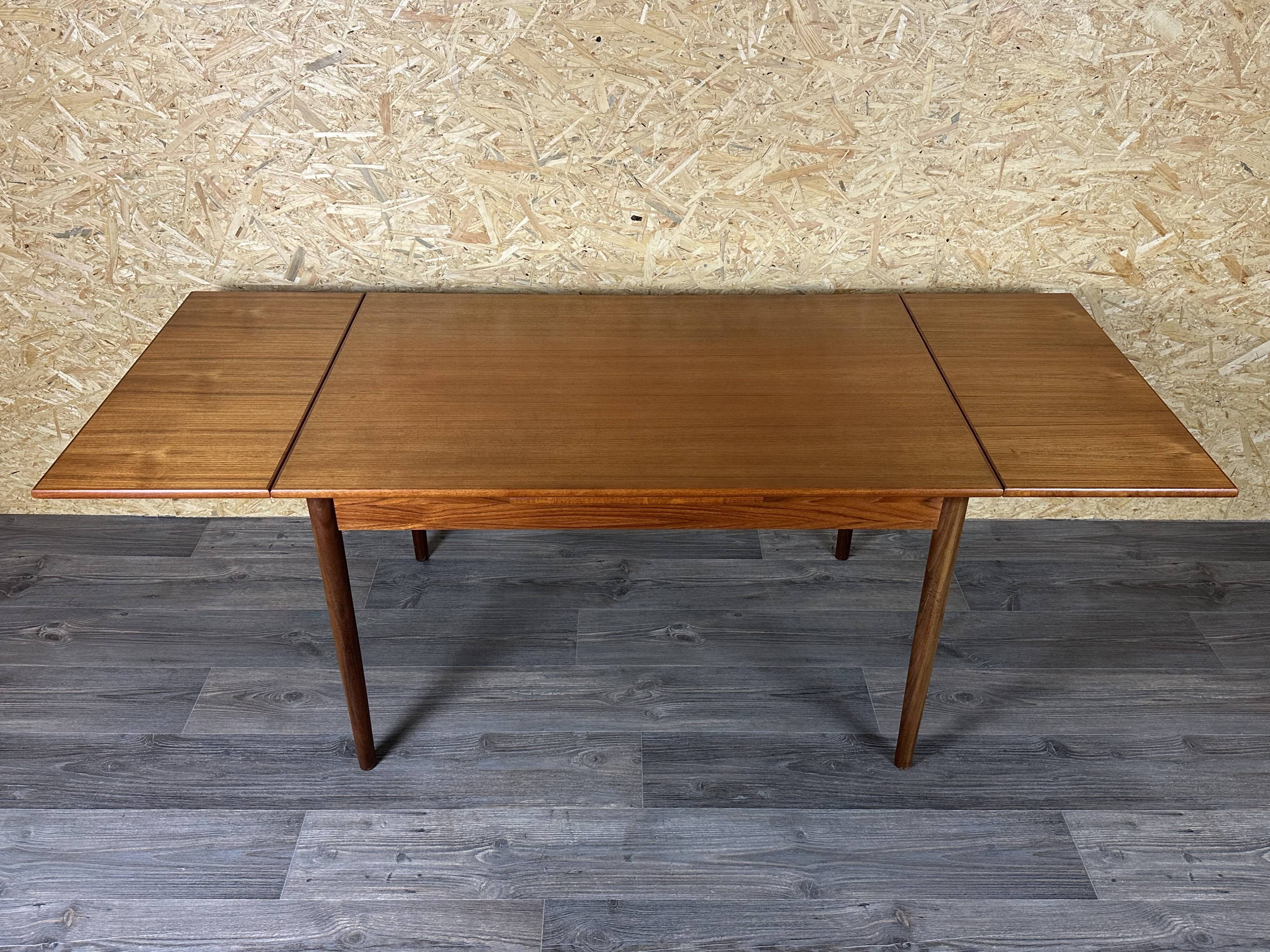 1960s/1970s Teak Dining Table Danish Modern Design Denmark