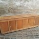 Antique display cabinet school cabinet oak sideboard 250 cm