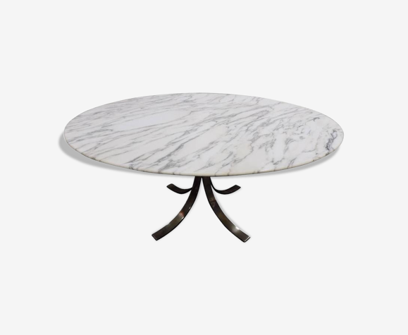 Round Marble Dining Table Selency Round Marble Dining Table Selency, Round Marble And Metal Dining Table
