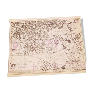 carte de la ville d'Oran
