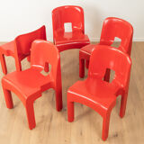 4867 chair set, Joe Colombo for Kartell