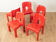 4867 chair set, Joe Colombo for Kartell