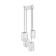 Superb cascading chandelier designed in Murano glass by Kalmar, Austria, 1970s.