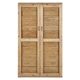 Solid wood artist's cabinet with 13 drawers (60 x 91 x 153cm)