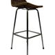 Set of 4 vintage bar stools Dirk van Sliedregt Rohe Noordwolde 1960's