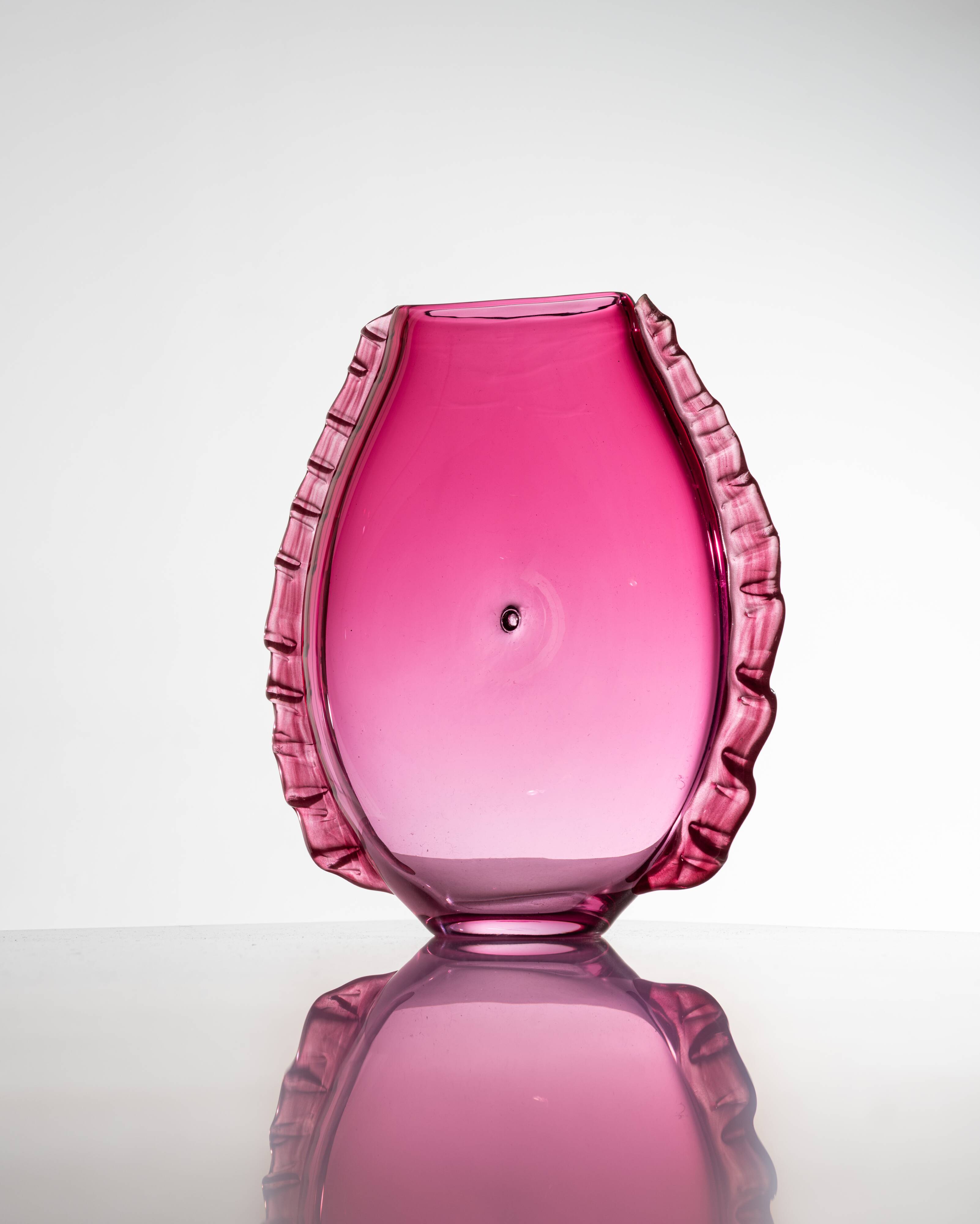 Vase "Piscis Couture" rose