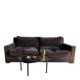 3-seater sofa Caravane — plum velvet — 215 cm — very good condition