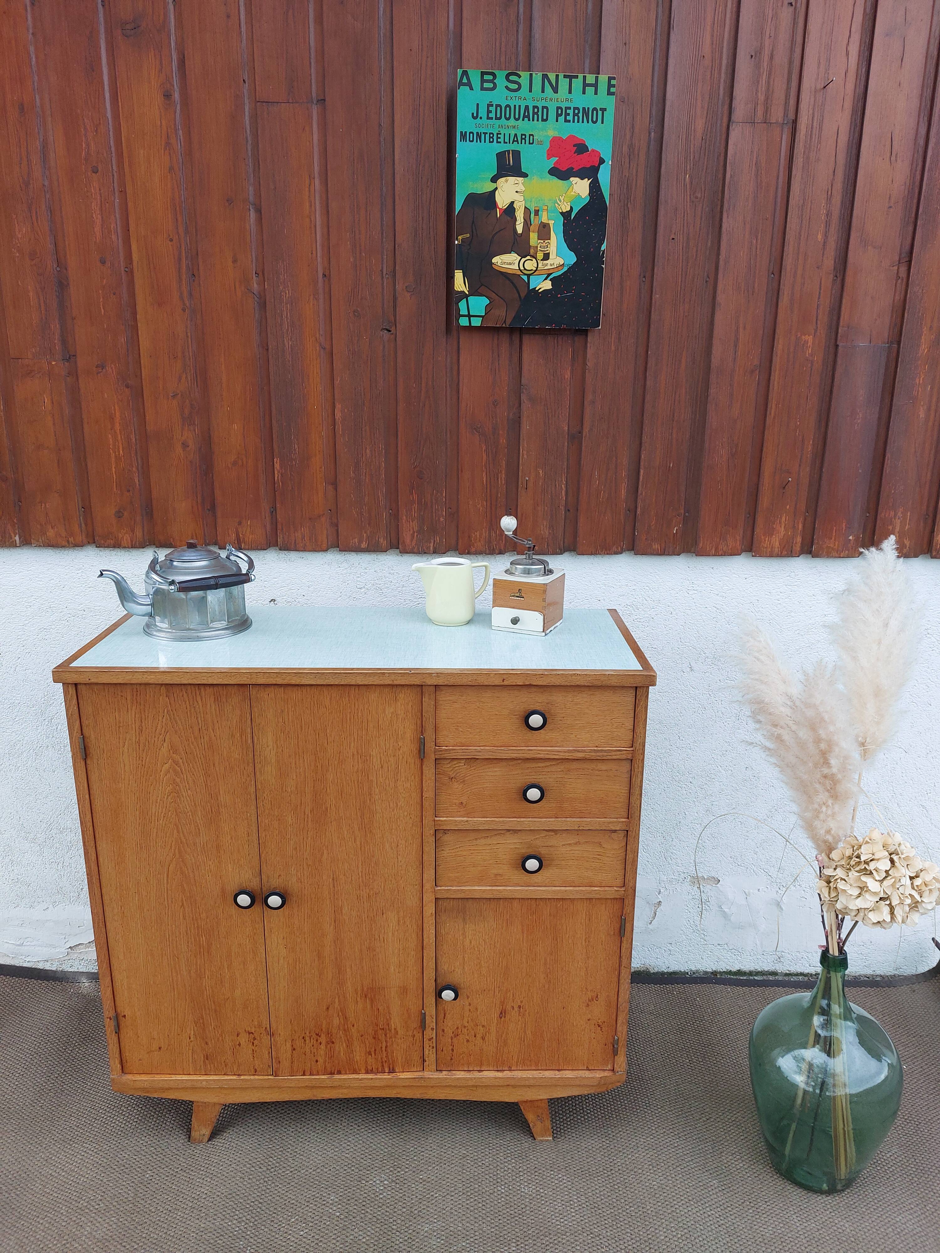 solid wood buffet, compass feet