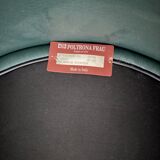 Poltrona frau intervista armchair green leather