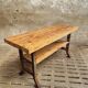 Industrial table side table kitchen island or bathroom furniture