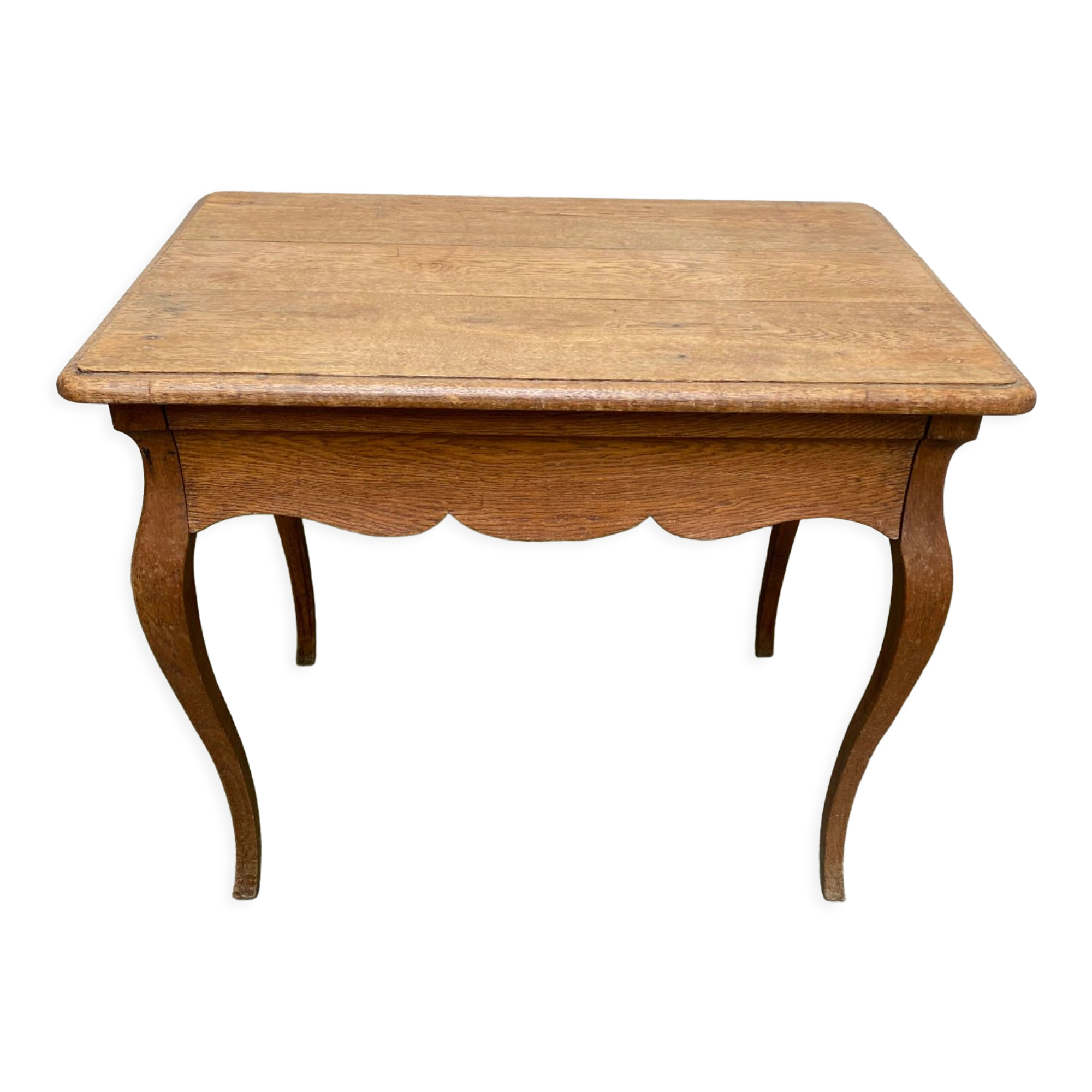 Louis XV style oak game table stamped