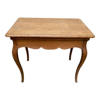 Louis XV style oak game table stamped