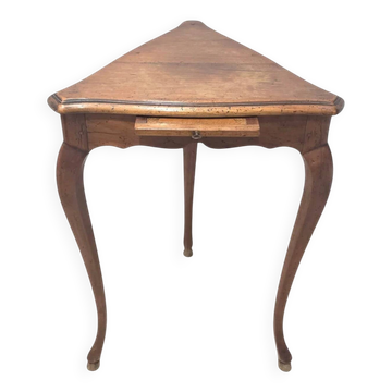 Triangular writing table – stamped André Mailfert (Orléans) – Louis XV style