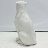 White panther ceramic