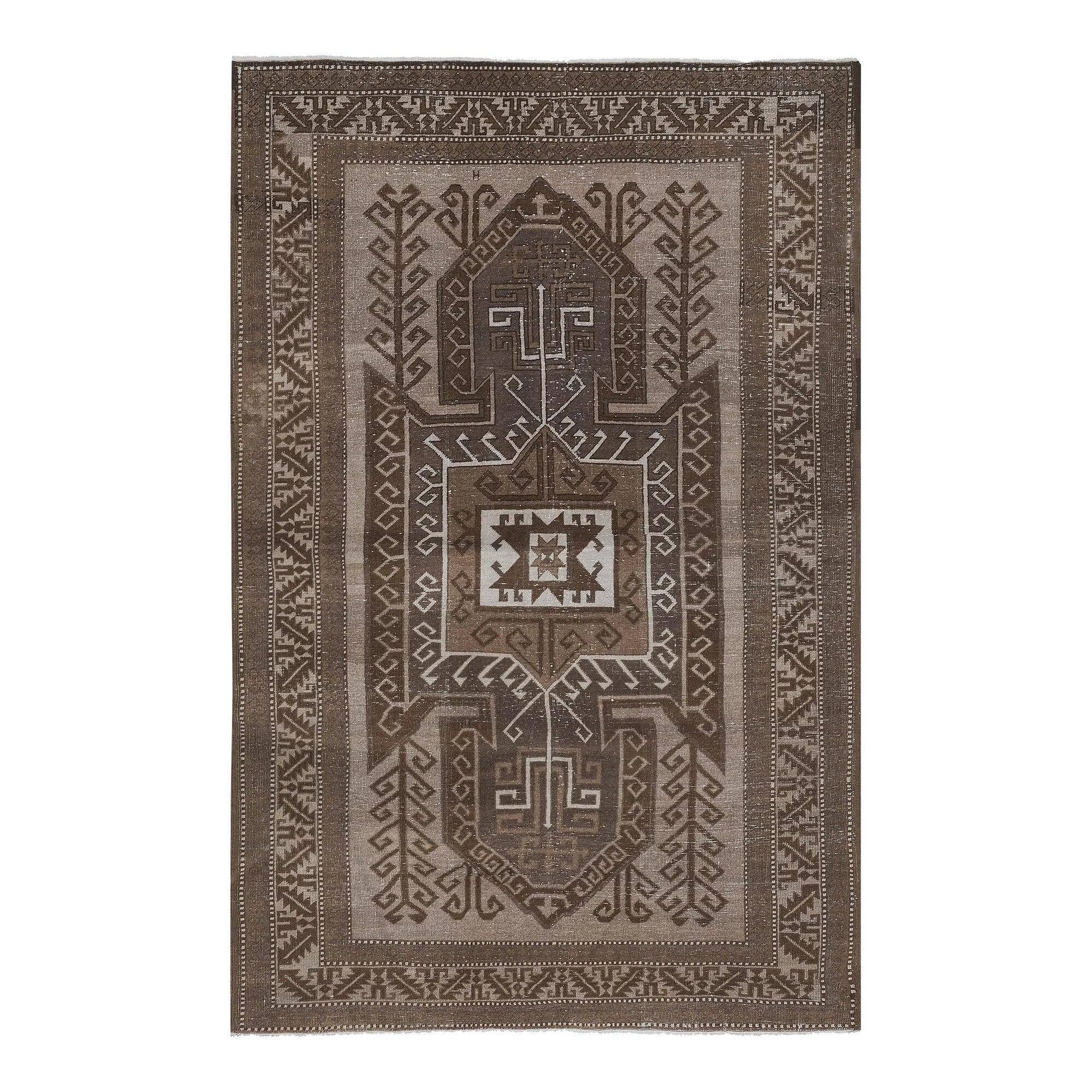 Vintage Turkish carpet handmade 191x300 cm