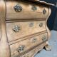 Dutch chest of drawers XIX th in raw oak