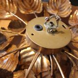 Masca floral wall lamp, 70's, Italy