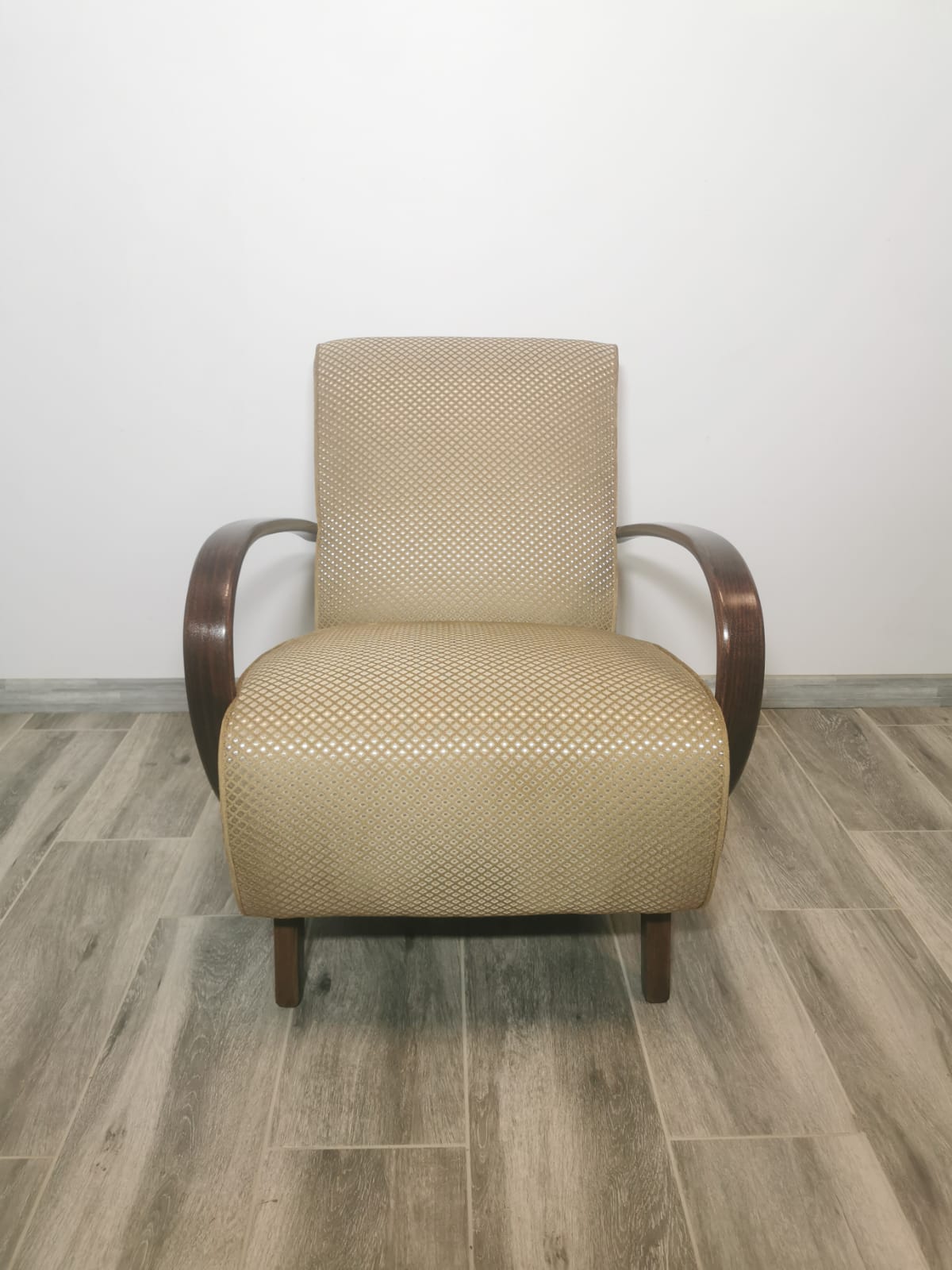 Armchair by Jindrich Halabala, 1940s