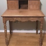 Oak secretary desk or tiered desk